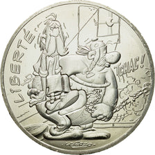 France, 10 Euro, Liberté Obélix chez les Bretons, 2015, MS(64), Silver