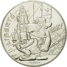France, 10 Euro, Liberté Obélix chez les Bretons, 2015, MS(64), Silver