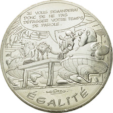 France, 10 Euro, Egalité, Abraracourcix, Assurancetourix, 2015, MS(64), Silver