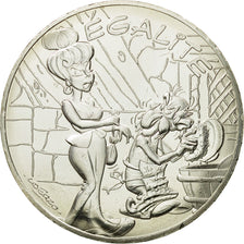 Francia, 10 Euro, Egalité Mme Agecanonix, Agecanonix, 2015, SPL+, Argento