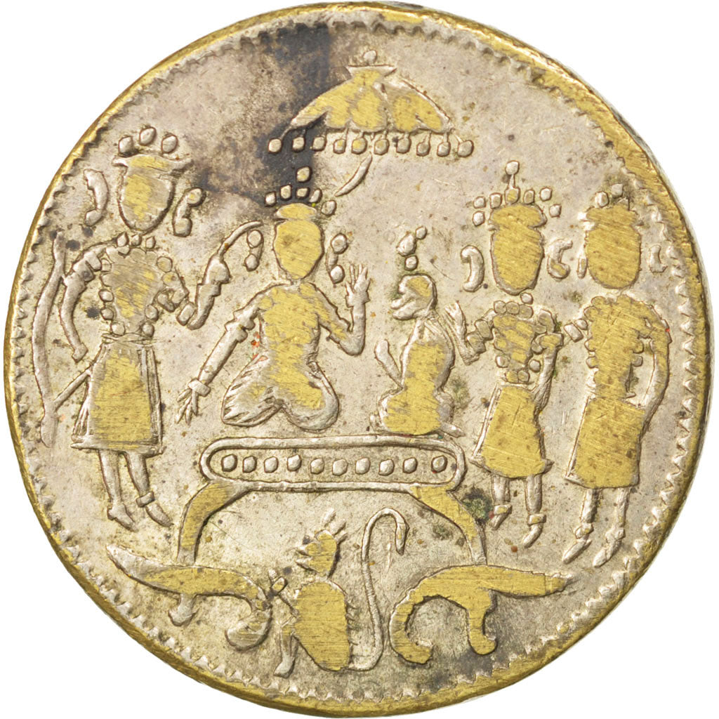 Monnaie, India, Jeton, TB+, Argent