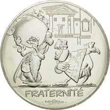 France, 10 Euro, Fraternité, Druide, 2015, MS(64), Silver
