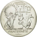France, 10 Euro, Fraternité, Druide, 2015, MS(64), Silver