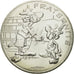France, 10 Euro, Fraternité, Astérix chez les Bretons, 2015, MS(64), Silver