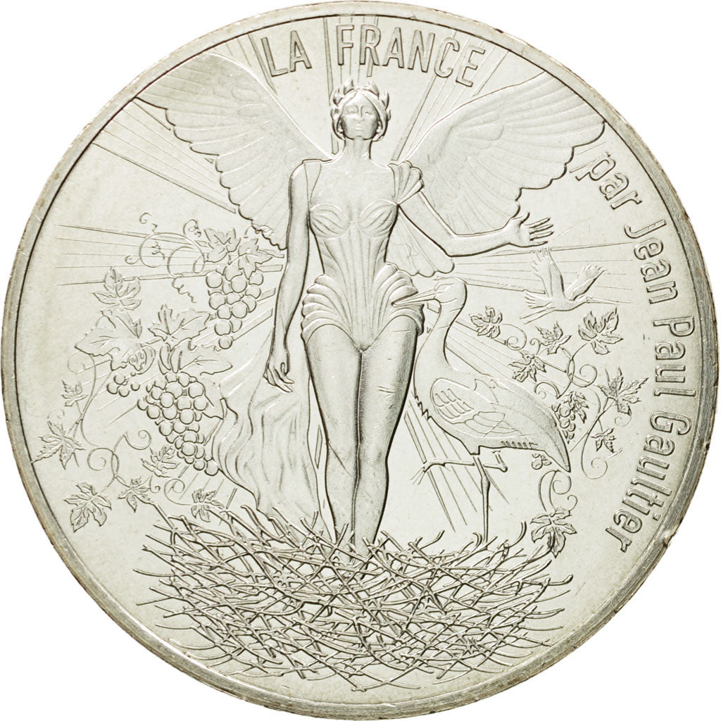 France, 10 Euro, La Champagne pétillante, 2017, MS(64), Silver
