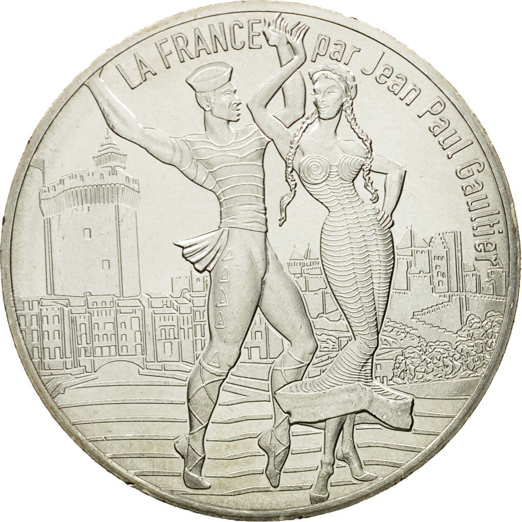 France, 10 Euro, Le Roussillon dansant, 2017, MS(64), Silver