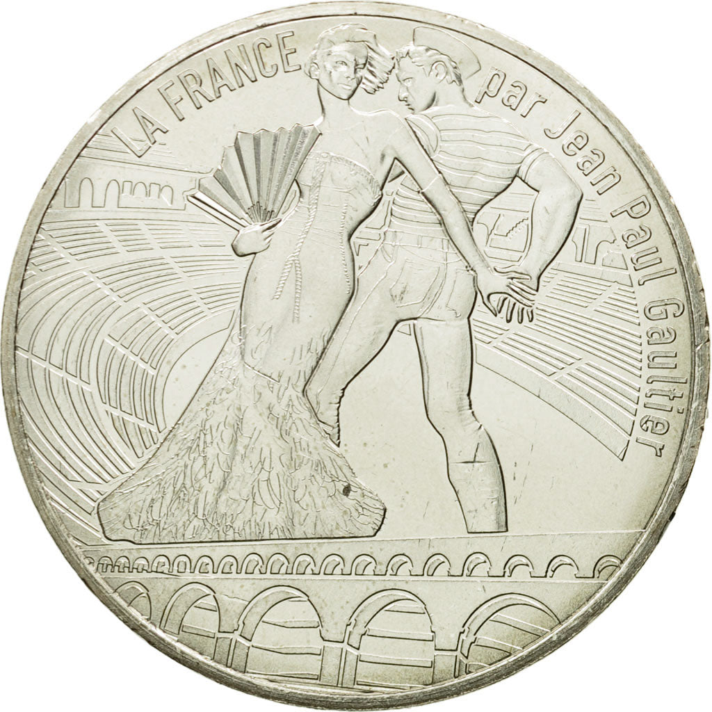 France, 10 Euro, Le Languedoc enchanteur, 2017, MS(64), Silver