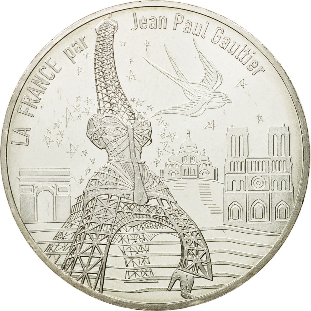 France, 10 Euro, Paris universelle, 2017, MS(64), Silver
