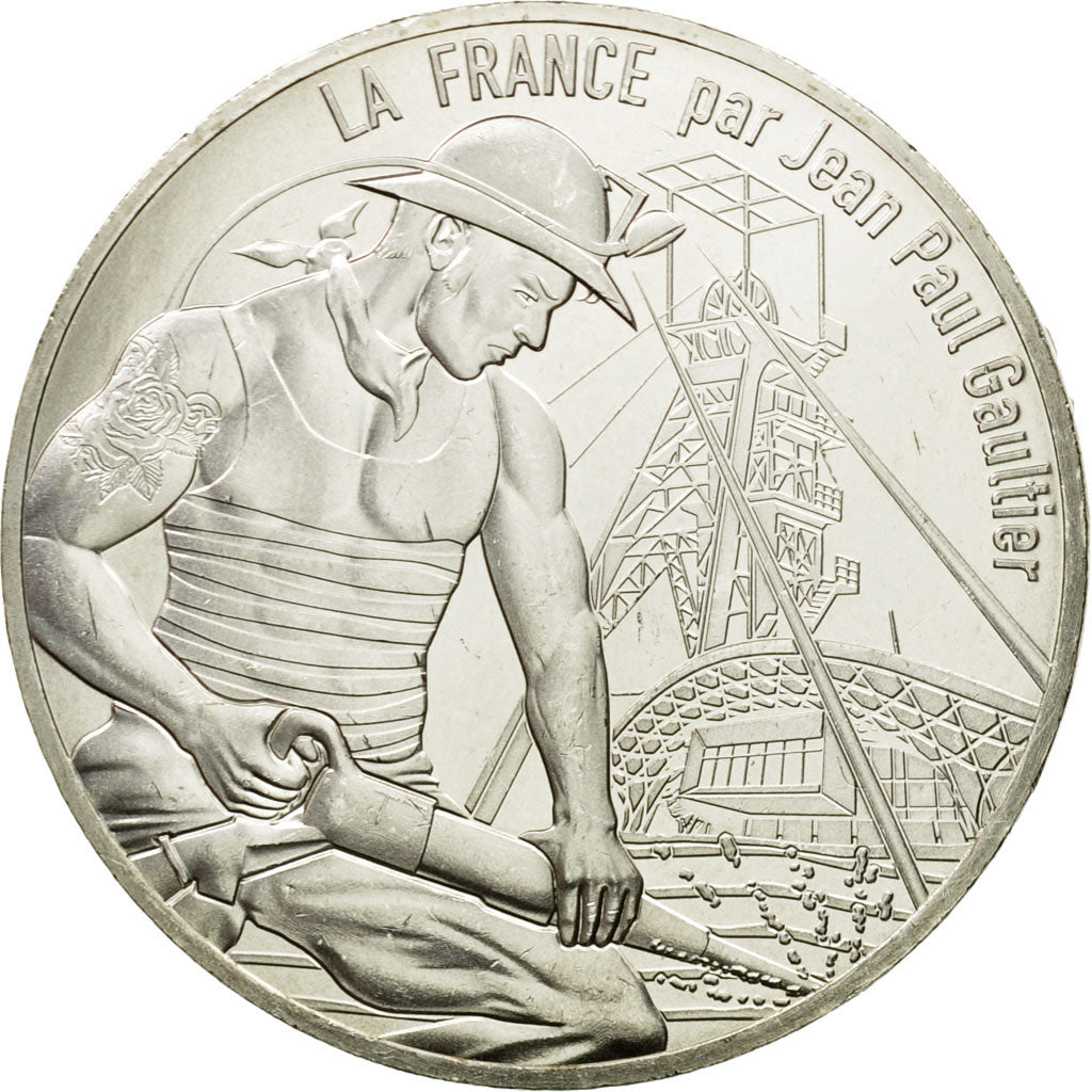 France, 10 Euro, La Lorraine courageuse, 2017, MS(64), Silver