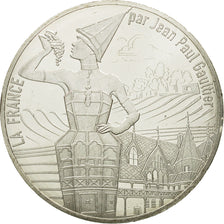 France, 10 Euro, La Bourgogne millésimée, 2017, MS(64), Silver