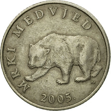 Monnaie, Croatie, 5 Kuna, 2005, TTB, Copper-Nickel-Zinc, KM:11