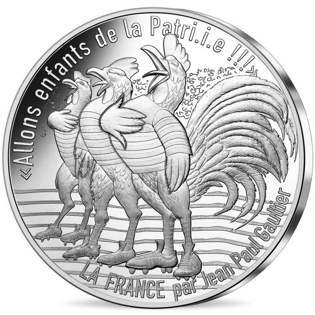 Francia, 50 Euro, Jean Paul Gaultier, 2017, FDC, Argento