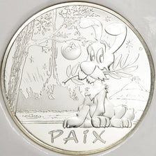 France, 50 Euro, Astérix, Paix, 2015, MS(65-70), Silver