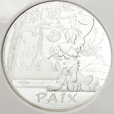 France, 50 Euro, Astérix, Paix, 2015, MS(65-70), Silver