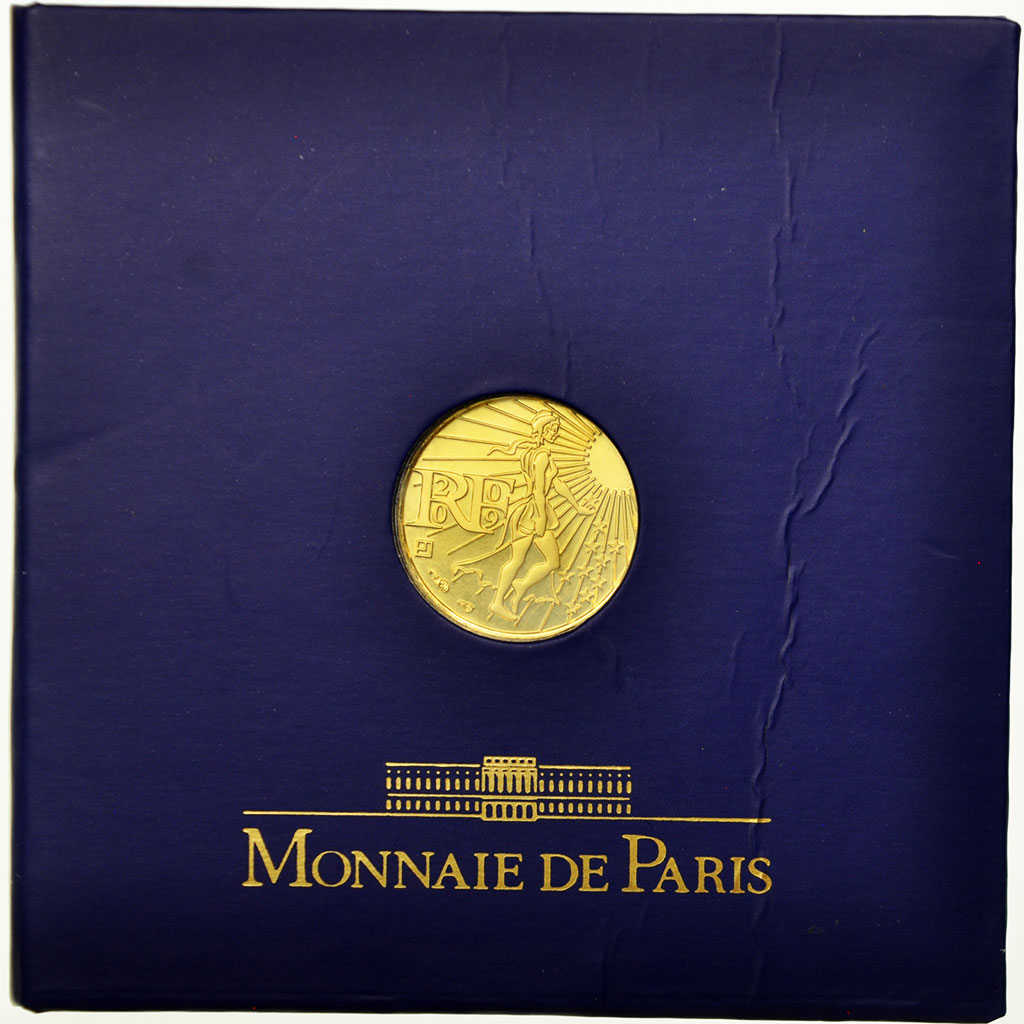 France, 100 Euro, 2009, MS(65-70), Gold, 3.10