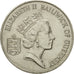 Coin, Guernsey, Elizabeth II, 10 Pence, 1989, AU(50-53), Copper-nickel, KM:43.1