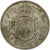 Coin, Great Britain, Elizabeth II, 1/2 Crown, 1963, EF(40-45), Copper-nickel