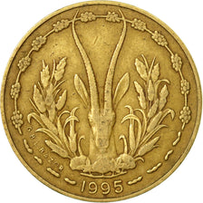 Moneta, Stati dell'Africa occidentale, 5 Francs, 1995, Paris, BB