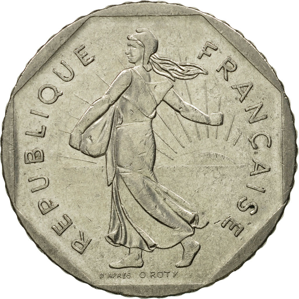 Coin, France, Semeuse, 2 Francs, 1979, Paris, EF(40-45), Nickel, KM:942.1