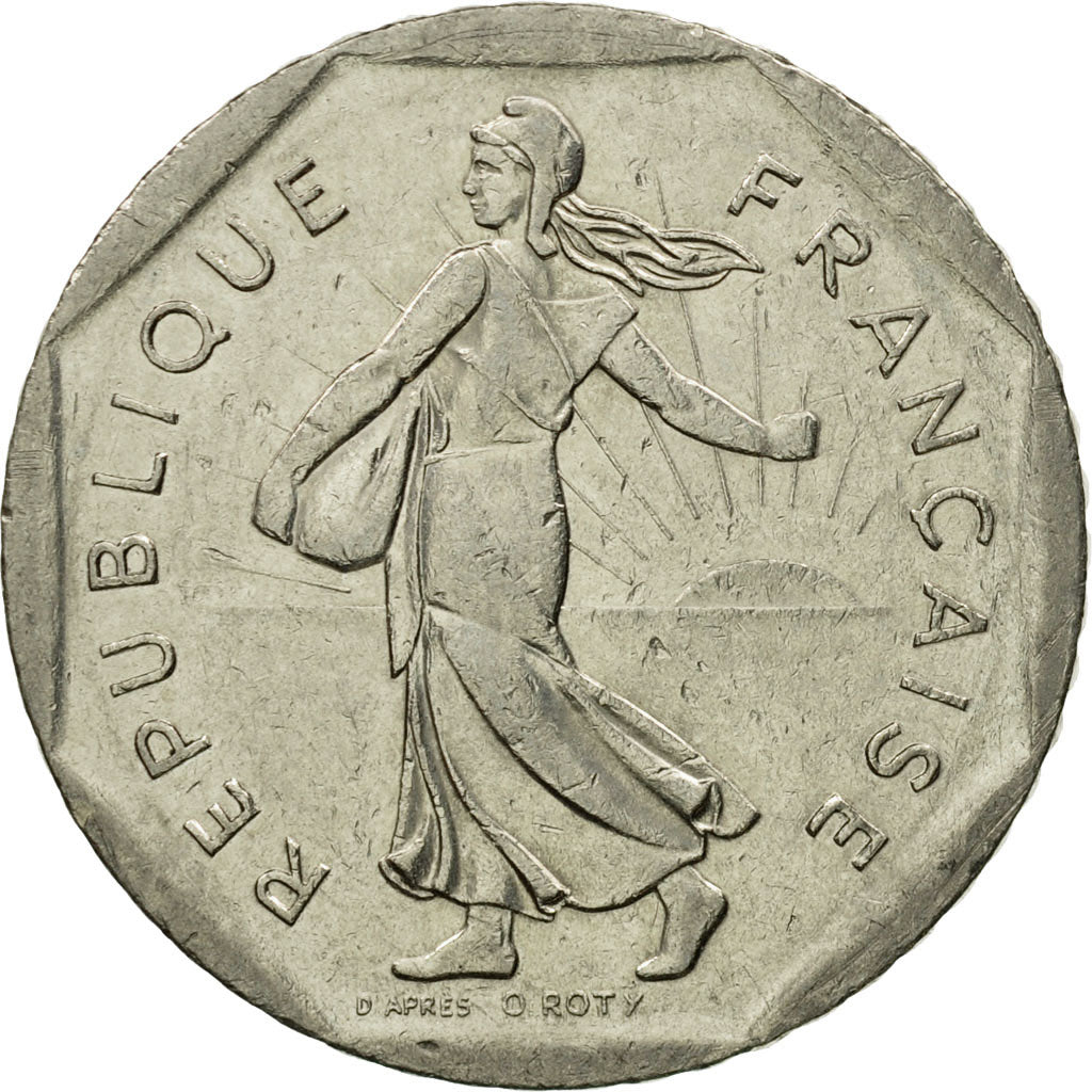 Coin, France, Semeuse, 2 Francs, 1995, Paris, EF(40-45), Nickel, KM:942.1