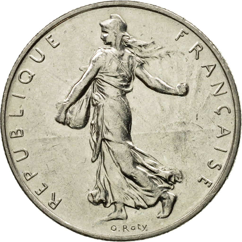 Coin, France, Semeuse, Franc, 2001, Paris, EF(40-45), Nickel, KM:925.2