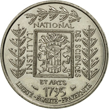Coin, France, Institut, Franc, 1995, Paris, AU(55-58), Nickel, KM:1133