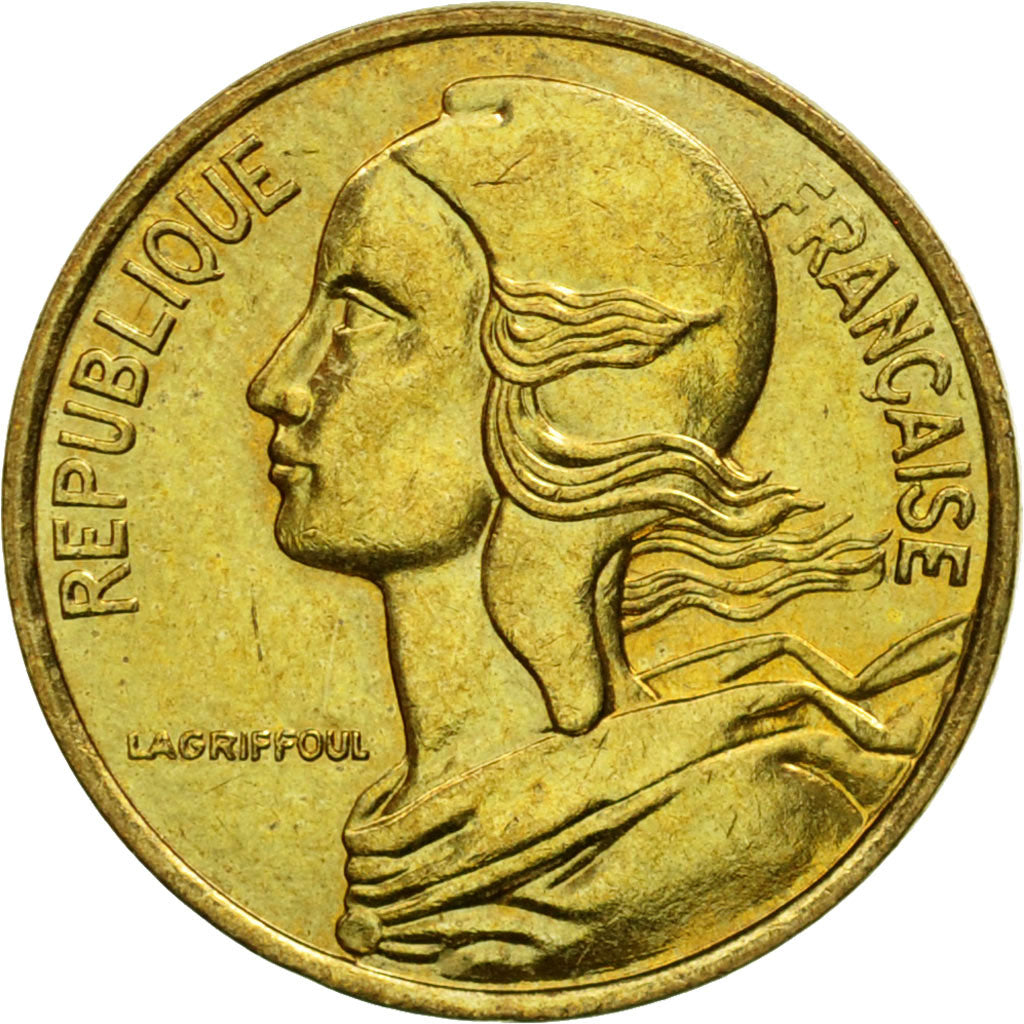Coin, France, Marianne, 5 Centimes, 1992, Paris, AU(55-58), Aluminum-Bronze
