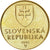 Moneda, Eslovaquia, Koruna, 1993, MBC, Bronce chapado en acero, KM:12