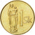 Moneda, Eslovaquia, Koruna, 1993, MBC, Bronce chapado en acero, KM:12