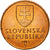 Moneda, Eslovaquia, 50 Halierov, 2003, MBC, Cobre chapado en acero, KM:35
