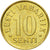 Moneda, Estonia, 10 Senti, 2002, no mint, MBC, Aluminio - bronce, KM:22