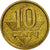 Moneta, Litwa, 10 Centu, 1998, EF(40-45), Mosiądz niklowy, KM:106