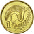 Munten, Cyprus, Cent, 1998, PR, Nickel-brass, KM:53.3