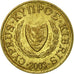 Coin, Cyprus, 2 Cents, 2003, EF(40-45), Nickel-brass, KM:54.3