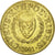 Moneta, Cypr, 20 Cents, 2001, EF(40-45), Mosiądz niklowy, KM:62.2