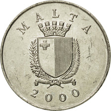 Coin, Malta, Lira, 2000, British Royal Mint, AU(55-58), Nickel, KM:99