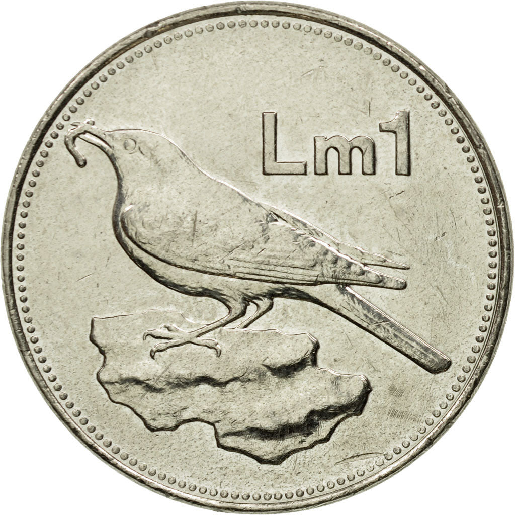 Coin, Malta, Lira, 2000, British Royal Mint, AU(55-58), Nickel, KM:99