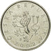 Coin, Czech Republic, Koruna, 2002, EF(40-45), Nickel plated steel, KM:7