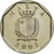 Coin, Malta, 5 Cents, 2001, British Royal Mint, AU(55-58), Copper-nickel, KM:95