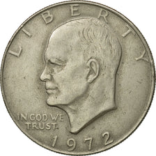 Coin, United States, Eisenhower Dollar, Dollar, 1972, U.S. Mint, Philadelphia