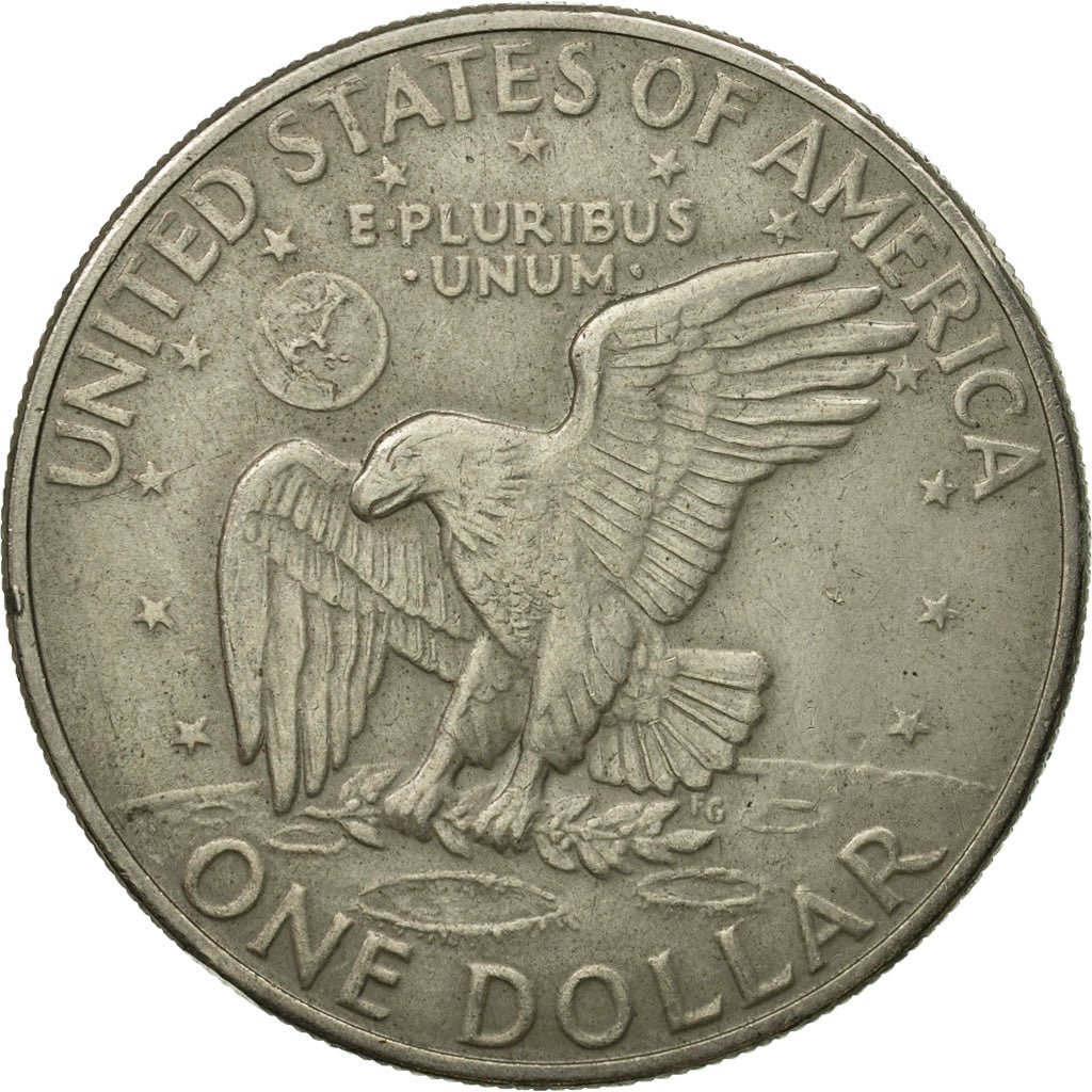 Coin, United States, Eisenhower Dollar, Dollar, 1972, U.S. Mint, Philadelphia