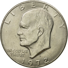 Coin, United States, Eisenhower Dollar, Dollar, 1972, U.S. Mint, Denver