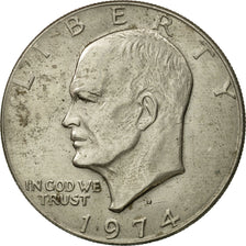 Monnaie, États-Unis, Eisenhower Dollar, Dollar, 1974, U.S. Mint, Denver, TTB