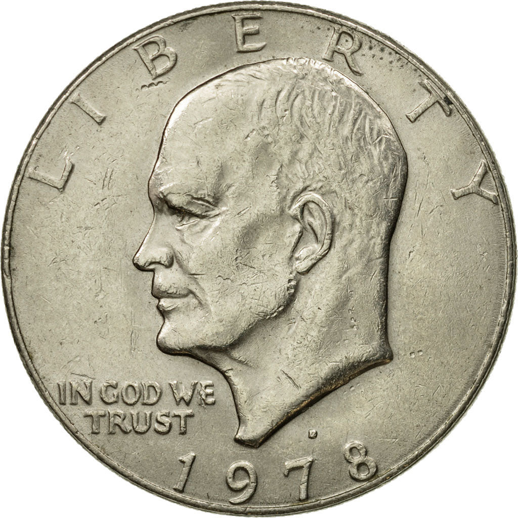 Coin, United States, Eisenhower Dollar, Dollar, 1978, U.S. Mint, Denver