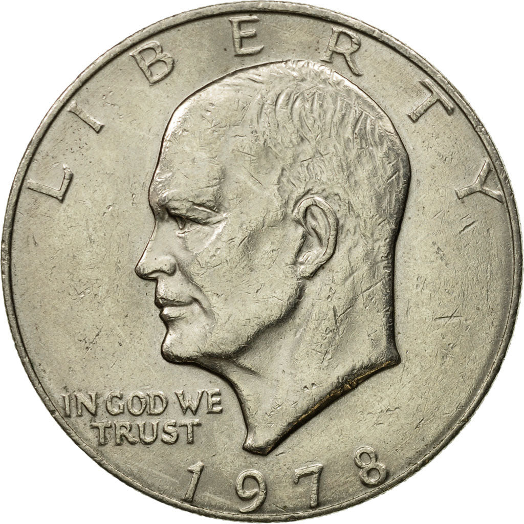 Coin, United States, Eisenhower Dollar, Dollar, 1978, U.S. Mint, Philadelphia