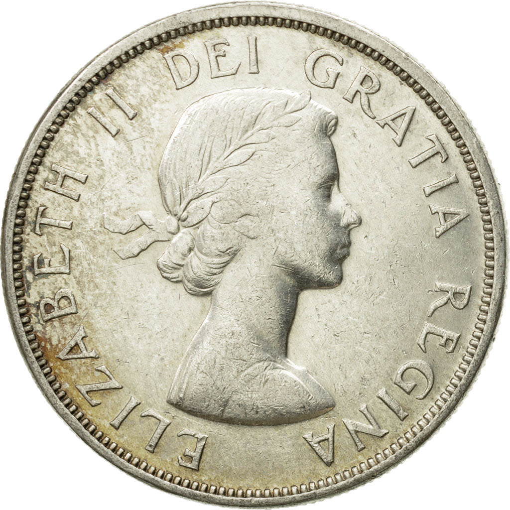 Moneta, Canada, Elizabeth II, Dollar, 1963, Royal Canadian Mint, Ottawa, BB