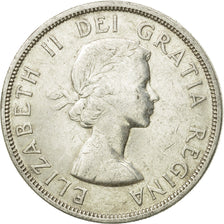 Coin, Canada, Elizabeth II, Dollar, 1957, Royal Canadian Mint, Ottawa