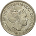 Coin, Denmark, Margrethe II, Krone, 1980, Copenhagen, AU(50-53), Copper-nickel