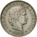 Coin, Switzerland, 20 Rappen, 1952, Bern, EF(40-45), Copper-nickel, KM:29a