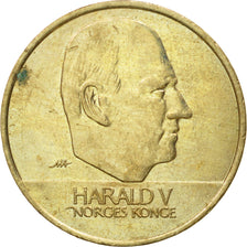 Moneta, Norvegia, Harald V, 20 Kroner, 1999, BB, Nichel-ottone, KM:465